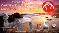 March 10-11, 23 CA_USAW Kids Folkstyle State